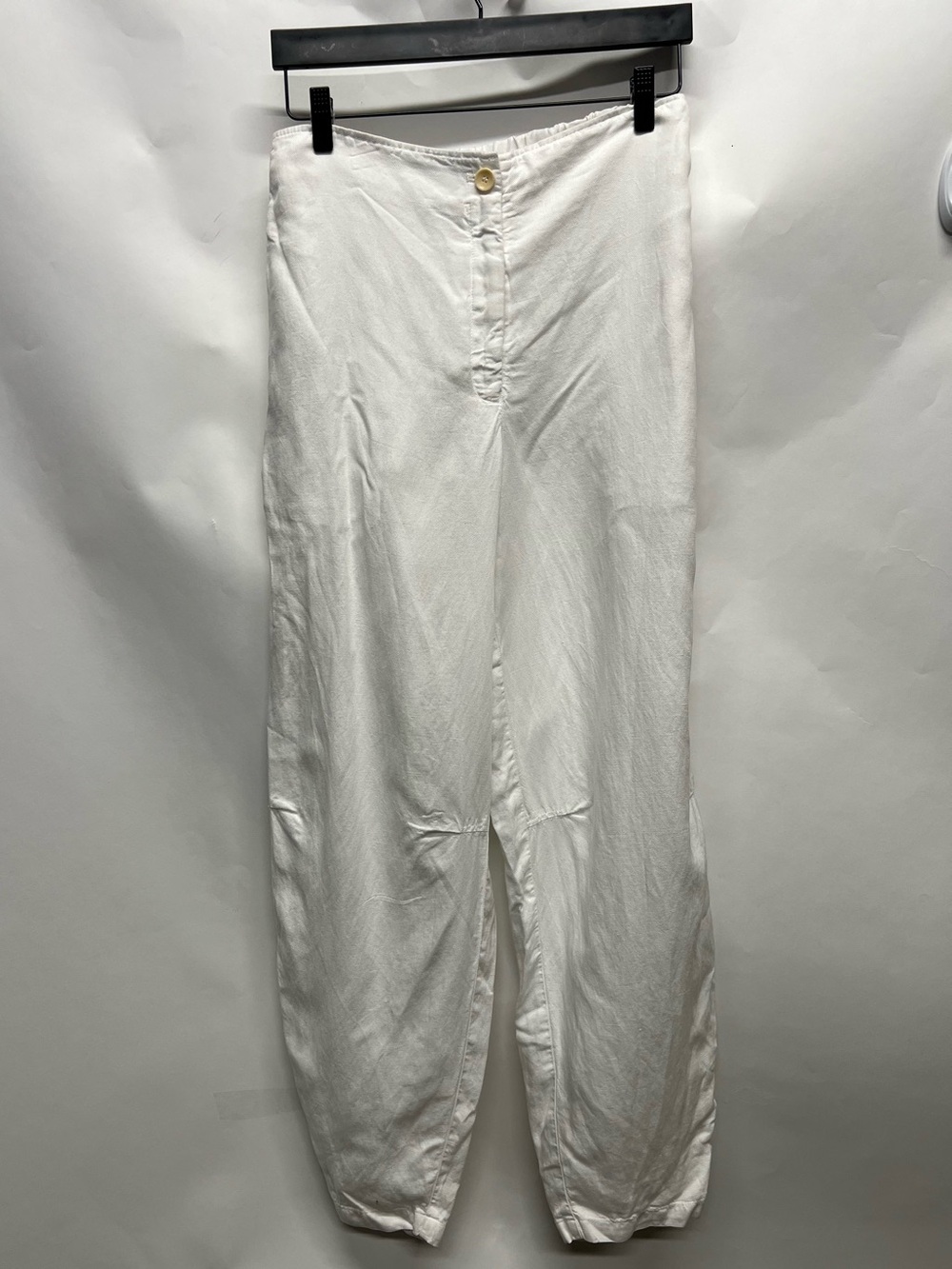 Oska Women's Pants Linen White Solid Size 1 US S 4-6